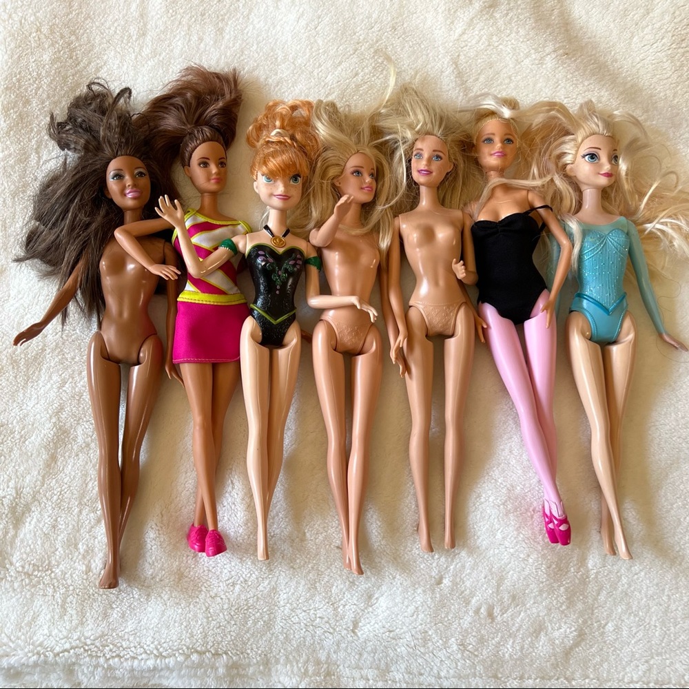 Mattel Dolls Bundle Total of 7